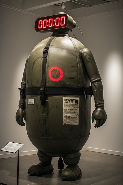 Fausse bombe nucléaire pour ONG paix